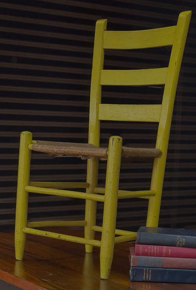 Ladder-back chair